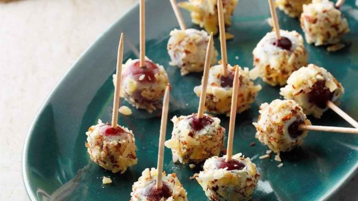 Image showing the Cheese/Grape Appetizers Recipe