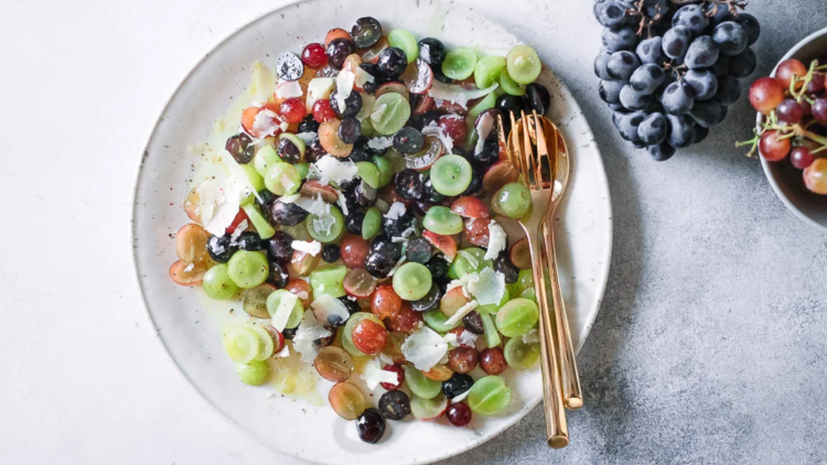 Image showing Grape Parmesan Salad