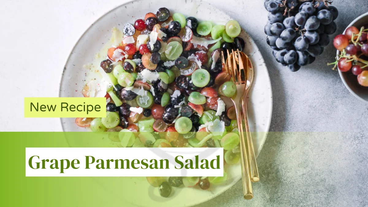 Image showing Grape Parmesan Salad Recipe