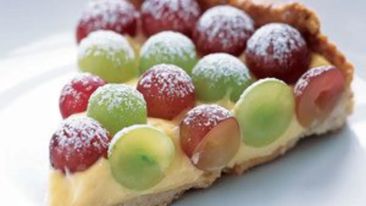 Image showing Grape Tart Recipe