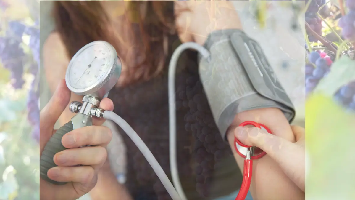 Image showing grapes for blood pressure