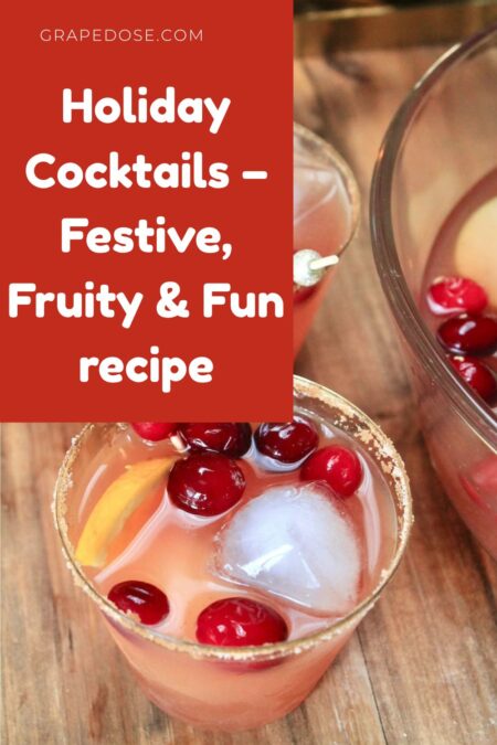 Image showing Holiday Grape Cocktails – Festive, Fruity & Fun recipe
