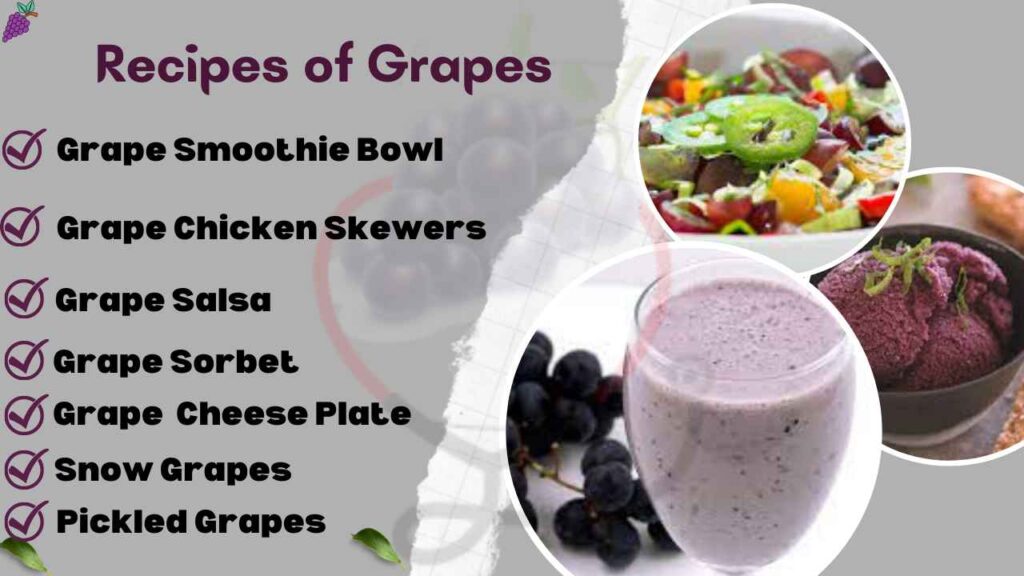 Image showing the Recipes of Grapes