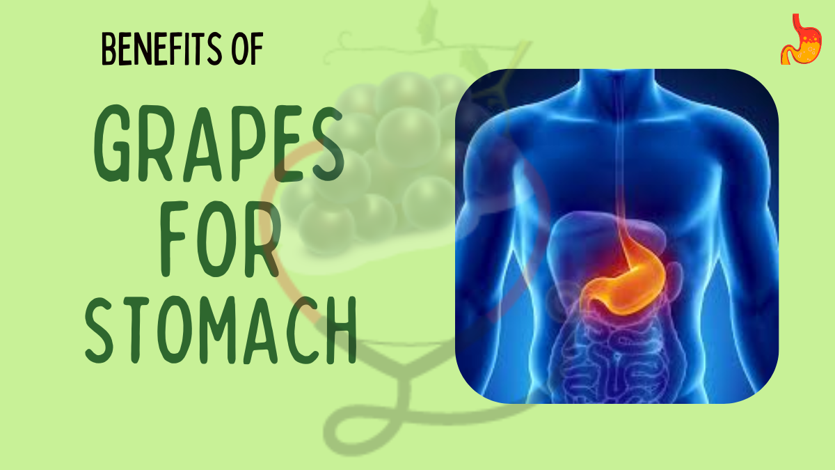 Image showing the benefits of grapes for stomach