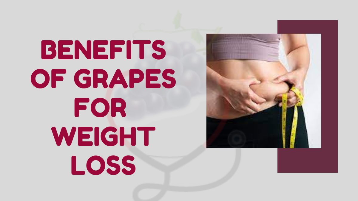 Image showing the benefits of grapes for weight loss