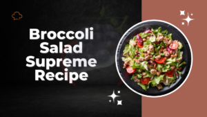 Image of Broccoli Salad Supreme Recipe