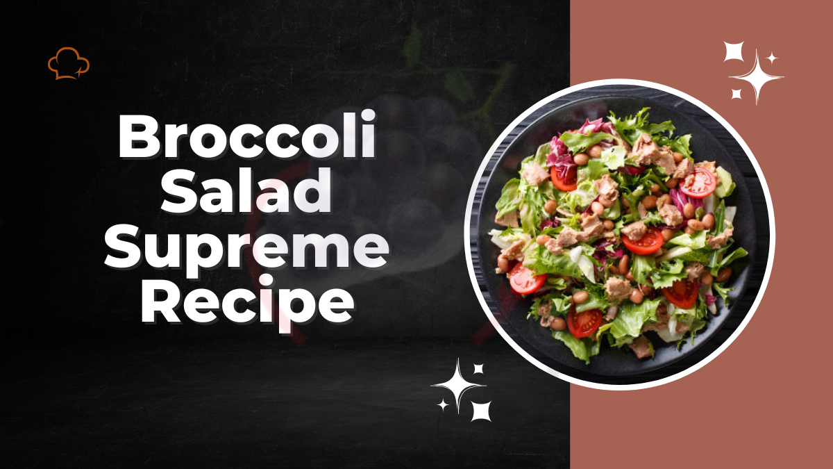Image showing the Broccoli Salad Supreme Recipe