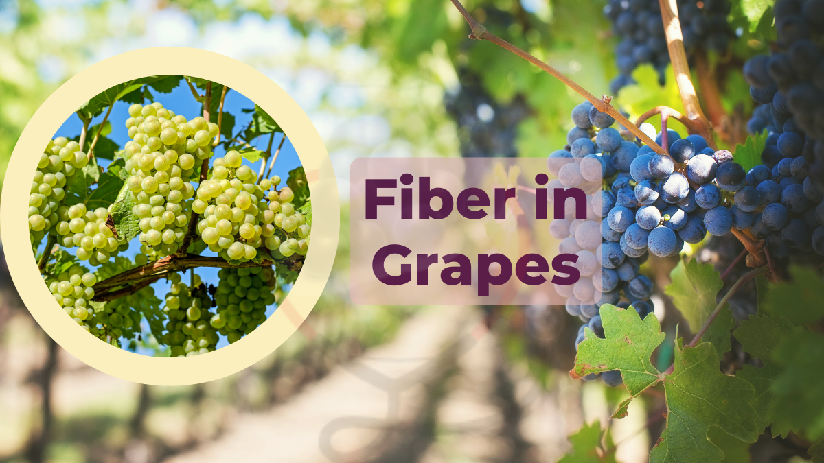 Image showing the Benefits of fiber in grapes