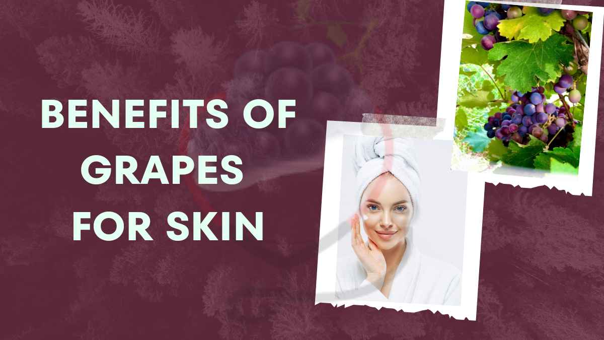 Image showing the Grapes benefits for skin
