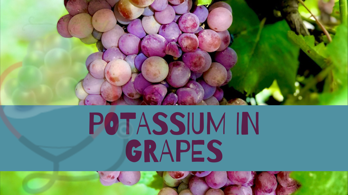 Image showing the benefits of Potassium in Grapes