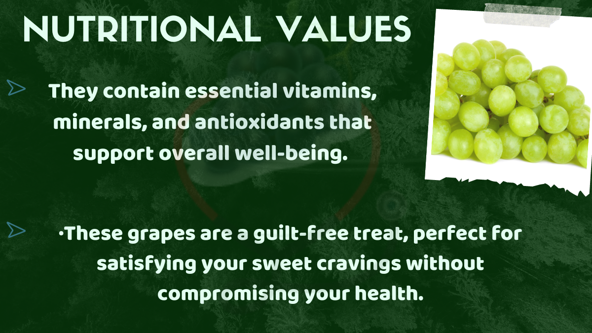 Image showing the Nutritional Benefits of Cotton Candy Grapes
