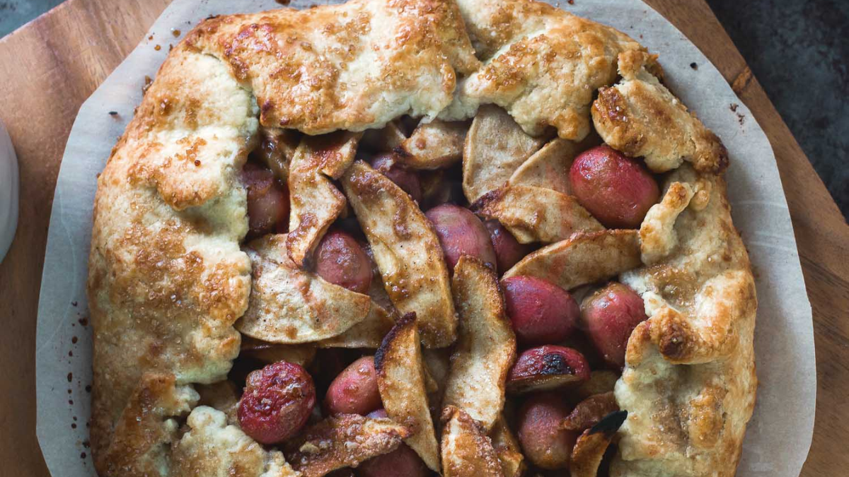 Image showing the Apple Grape Galette