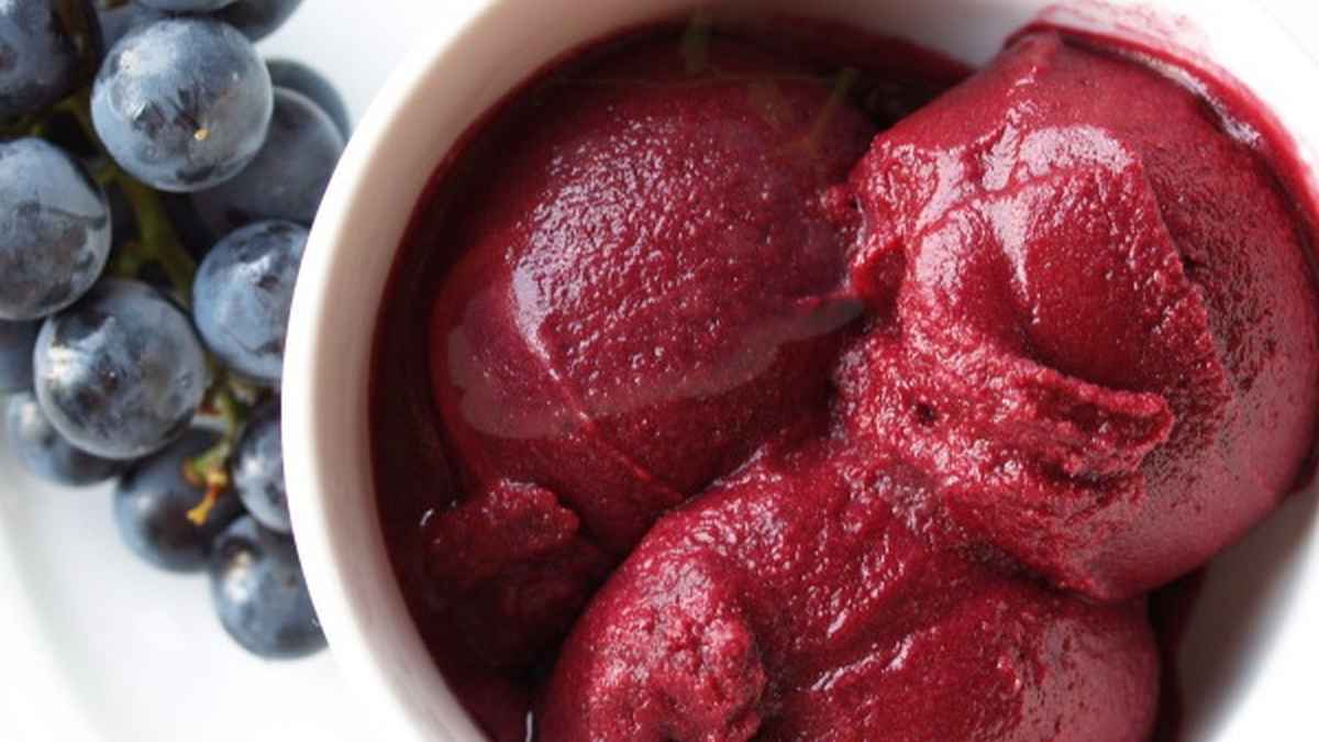 Image showing the Grape Sorbet