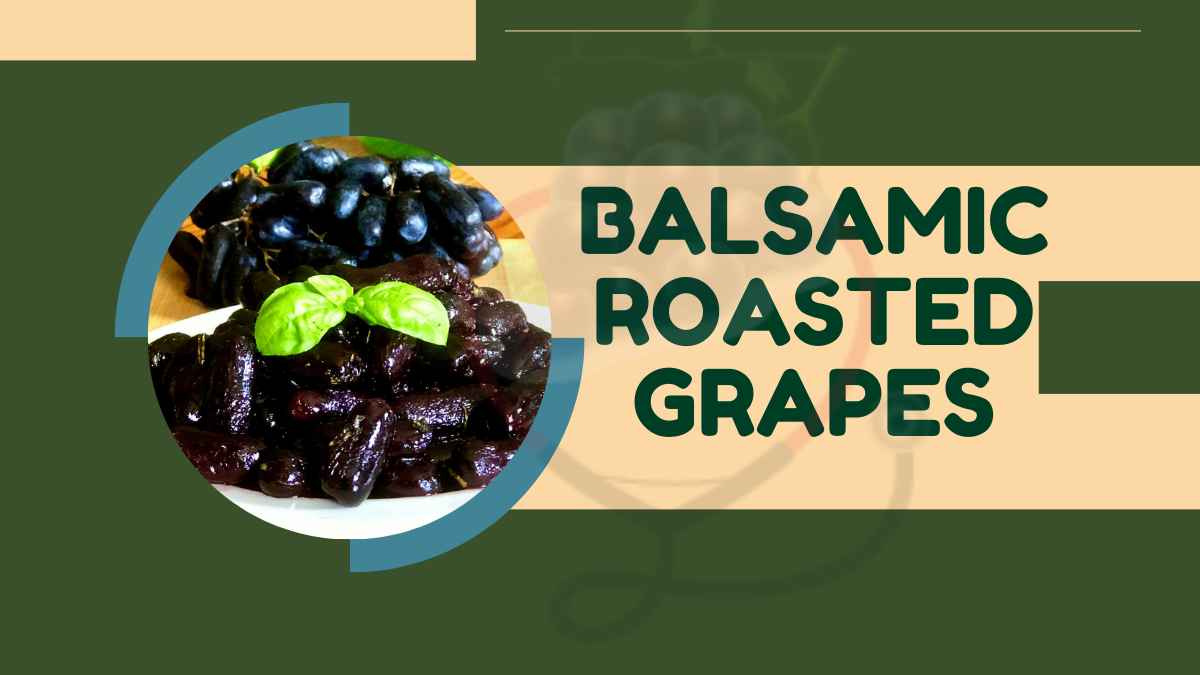 Image showing the Balsamic Roasted Grapes Recipe