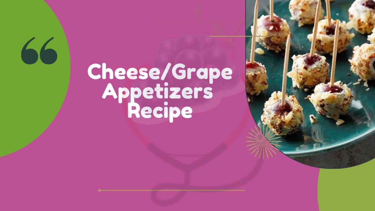 Image showing the Cheese/Grape Appetizers Recipe