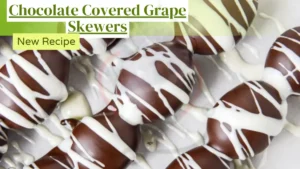 Image of Chocolate Covered Grape Skewers