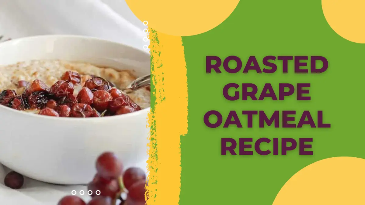 Image showing the Roasted Grape Oatmeal