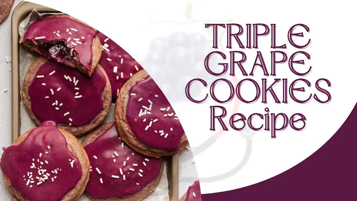 Image showing Triple Grape Cookies Recipe