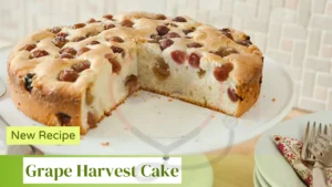 Image of grape harvest cake