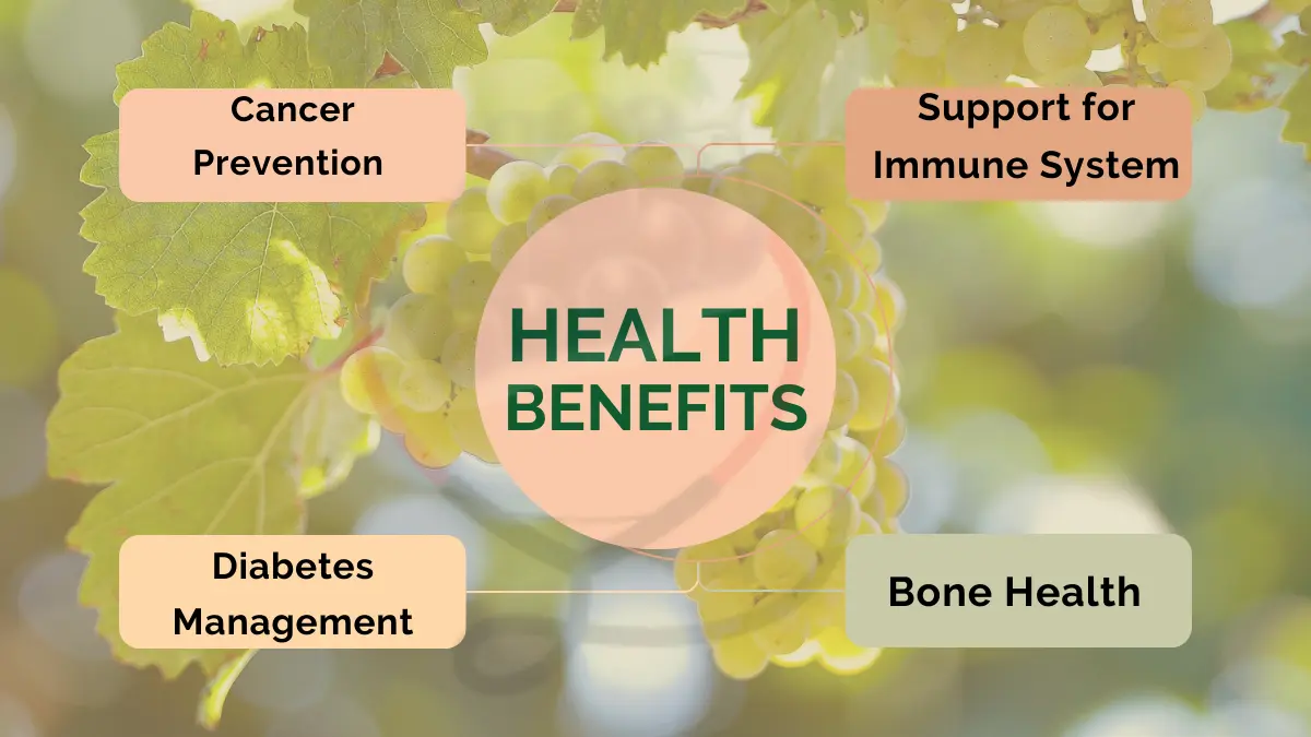 Image showing Health benefits of Riesling Grapes