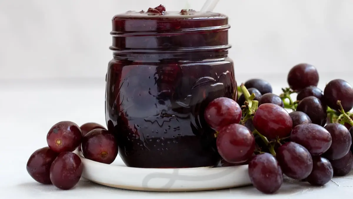 Image showing Grape jam 