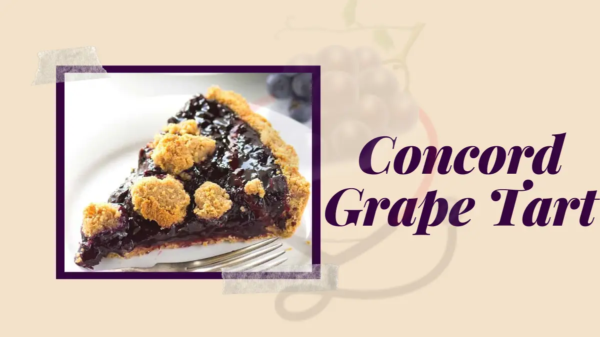 Image showing Concord grape Tart Recipe