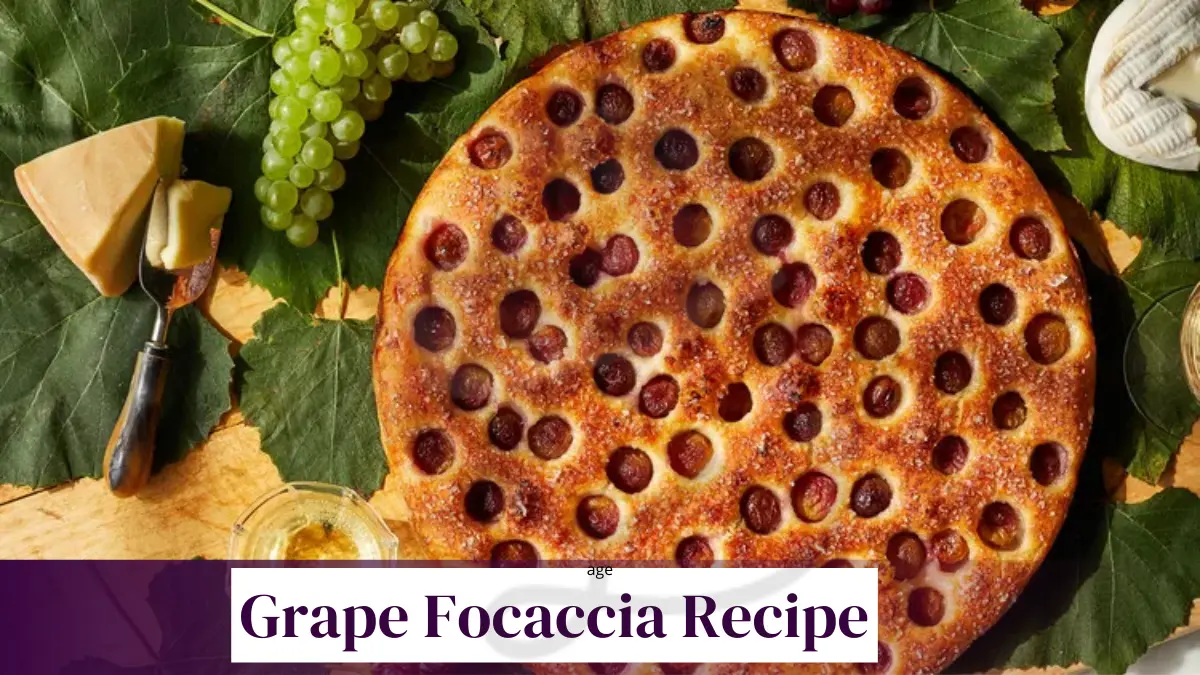 Image showing Grape Focaccia