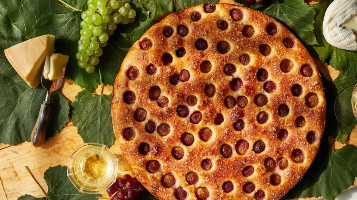 Image showing Grape Focaccia Recipe